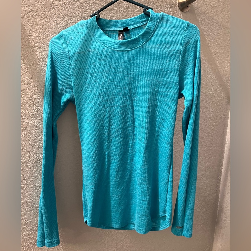 KD110 Barco blue long sleeve top size XS